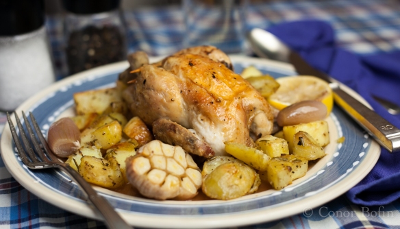 Poussin with garlic (8 of 8)